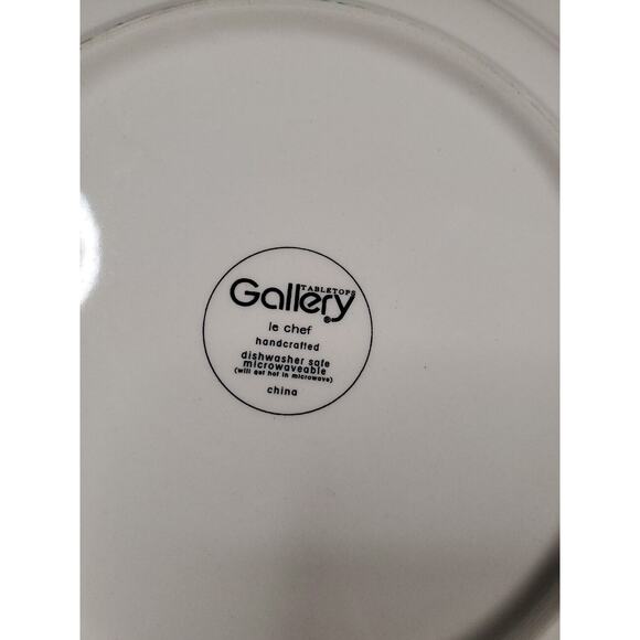 HD Designs Le Chef Dinner Plate And Salad Plate Set - Picture 6 of 9